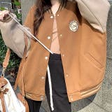 ワンポイントロゴスウェットスタジャン 秋 冬 | SHEENA | 詳細画像33