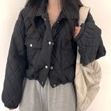 キルティングショート丈中綿ブルゾン 秋 冬 | SHEENA | 詳細画像2