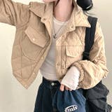 キルティングショート丈中綿ブルゾン 秋 冬 | SHEENA | 詳細画像24