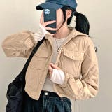 キルティングショート丈中綿ブルゾン 秋 冬 | SHEENA | 詳細画像26