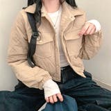 キルティングショート丈中綿ブルゾン 秋 冬 | SHEENA | 詳細画像27