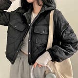 キルティングショート丈中綿ブルゾン 秋 冬 | SHEENA | 詳細画像5