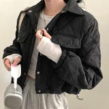 キルティングショート丈中綿ブルゾン 秋 冬 | SHEENA | 詳細画像9