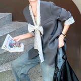 レースリボンタイドッキングジャケット 春 夏 | SHEENA | 詳細画像18
