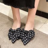 ポインテッドリボンフラットミュール 春 夏 | SHEENA  | 詳細画像12 