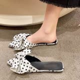 ポインテッドリボンフラットミュール 春 夏 | SHEENA  | 詳細画像19 