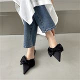 ポインテッドリボンフラットミュール 春 夏 | SHEENA  | 詳細画像2 