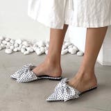 ポインテッドリボンフラットミュール 春 夏 | SHEENA  | 詳細画像20 