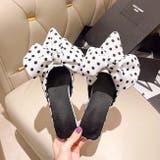 ポインテッドリボンフラットミュール 春 夏 | SHEENA  | 詳細画像22 