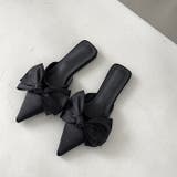 ポインテッドリボンフラットミュール 春 夏 | SHEENA  | 詳細画像25 