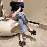 ポインテッドリボンフラットミュール 春 夏 | SHEENA  | 詳細画像3 