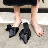 ポインテッドリボンフラットミュール 春 夏 | SHEENA  | 詳細画像6 