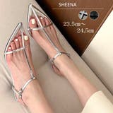 Tストラップポインテッドトゥサンダル 春 夏 | SHEENA  | 詳細画像1 