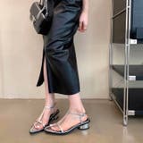 Tストラップポインテッドトゥサンダル 春 夏 | SHEENA  | 詳細画像12 