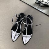 Tストラップポインテッドトゥサンダル 春 夏 | SHEENA  | 詳細画像17 