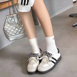 ダブルシューレースラインスニーカー | SHEENA  | 詳細画像2 