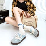 ダブルシューレースラインスニーカー | SHEENA  | 詳細画像23 