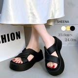 ツイスト厚底サンダル | SHEENA | 詳細画像1