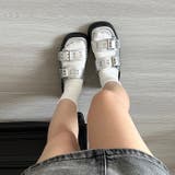 アイレットダブルベルト厚底サンダル | SHEENA | 詳細画像17