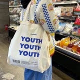 YOUTHロゴキャンバストートバッグ 春夏 韓国 | SHEENA  | 詳細画像12 