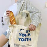 YOUTHロゴキャンバストートバッグ 春夏 韓国 | SHEENA  | 詳細画像5 