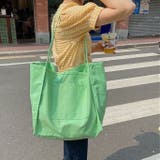 ライトグリーン | キャンバストートバッグ 春 夏 | SHEENA