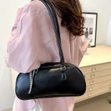 チェックリボン付きロングハンドルスクエアボストンバッグ 春 夏 | SHEENA | 詳細画像21