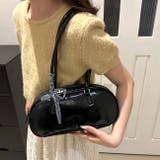 チェックリボン付きロングハンドルスクエアボストンバッグ 春 夏 | SHEENA | 詳細画像23