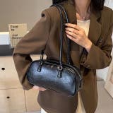 チェックリボン付きロングハンドルスクエアボストンバッグ 春 夏 | SHEENA | 詳細画像28