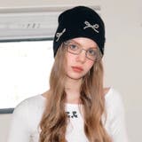 ビーズリボンニットビーニー 秋 冬 | SHEENA  | 詳細画像17 