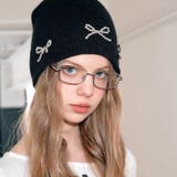 ビーズリボンニットビーニー 秋 冬 | SHEENA  | 詳細画像19 