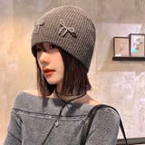 ビーズリボンニットビーニー 秋 冬 | SHEENA  | 詳細画像29 