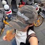 迷彩柄刺しゅうロゴダメージキャップ | SHEENA | 詳細画像21