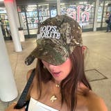 リアルツリーカモ刺繍ロゴキャップ | SHEENA  | 詳細画像3 