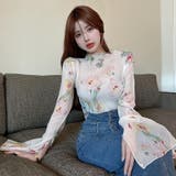 トップス 透け感 シアー | Achic | 詳細画像4