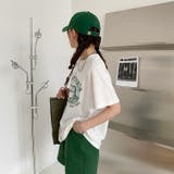 ヴィンテージ風 綿100%前プリント半袖Tシャツ | Achic | 詳細画像14