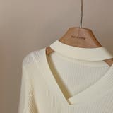 長袖ニット 長袖カットソー ニットトップス | Achic | 詳細画像14 
