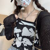 中空アウト日焼け止めシャツ/キャミソール 2点セット | Achic | 詳細画像16
