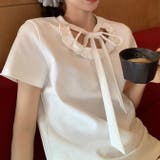 半袖トップス 半袖Tシャツ 肉をカバーする万能トップス | Achic | 詳細画像3