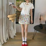 半袖トップス 半袖Tシャツ 肉をカバーする万能トップス | Achic | 詳細画像4