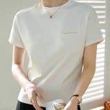 シンプル半袖Tシャツ | Achic | 詳細画像13 