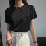 シンプル半袖Tシャツ | Achic | 詳細画像4 