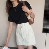 シンプル半袖Tシャツ | Achic | 詳細画像8 