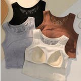 レース付きタンクトップ | Achic | 詳細画像11