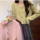 長袖ニットカーディガン | Achic | 詳細画像14