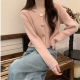 長袖ニットカーディガン | Achic | 詳細画像6