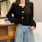 長袖ニットカーディガン | Achic | 詳細画像9