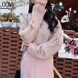 2wayリボン肩あきメッシュニット | Achic | 詳細画像10