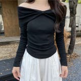 ツイストオフショルスリムニット | Achic | 詳細画像6