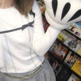 リボン白美学スリムクロップトップス | Achic | 詳細画像2